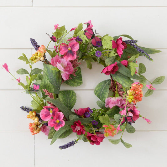 Wreath - Butterfly Garden
