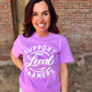 SUPPORT LOCAL FARMERS Graphic Tee  