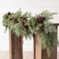 Garland - Cedar Greenery With Pinecones