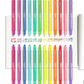 Glittery Erasable Markers