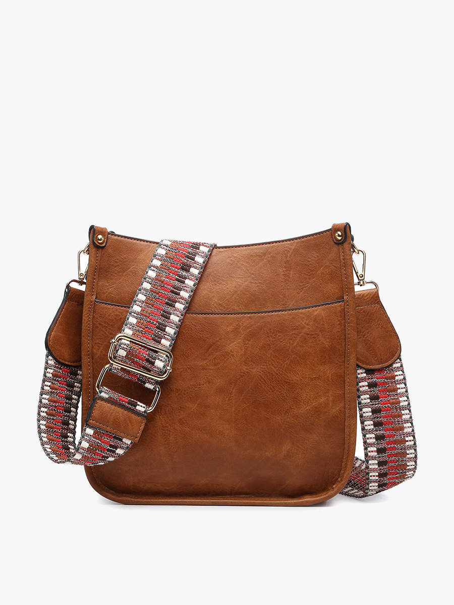 Yellow Chloe Crossbody with Guitar Strap