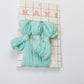 Nylon Bow Slick Back Hair Ties