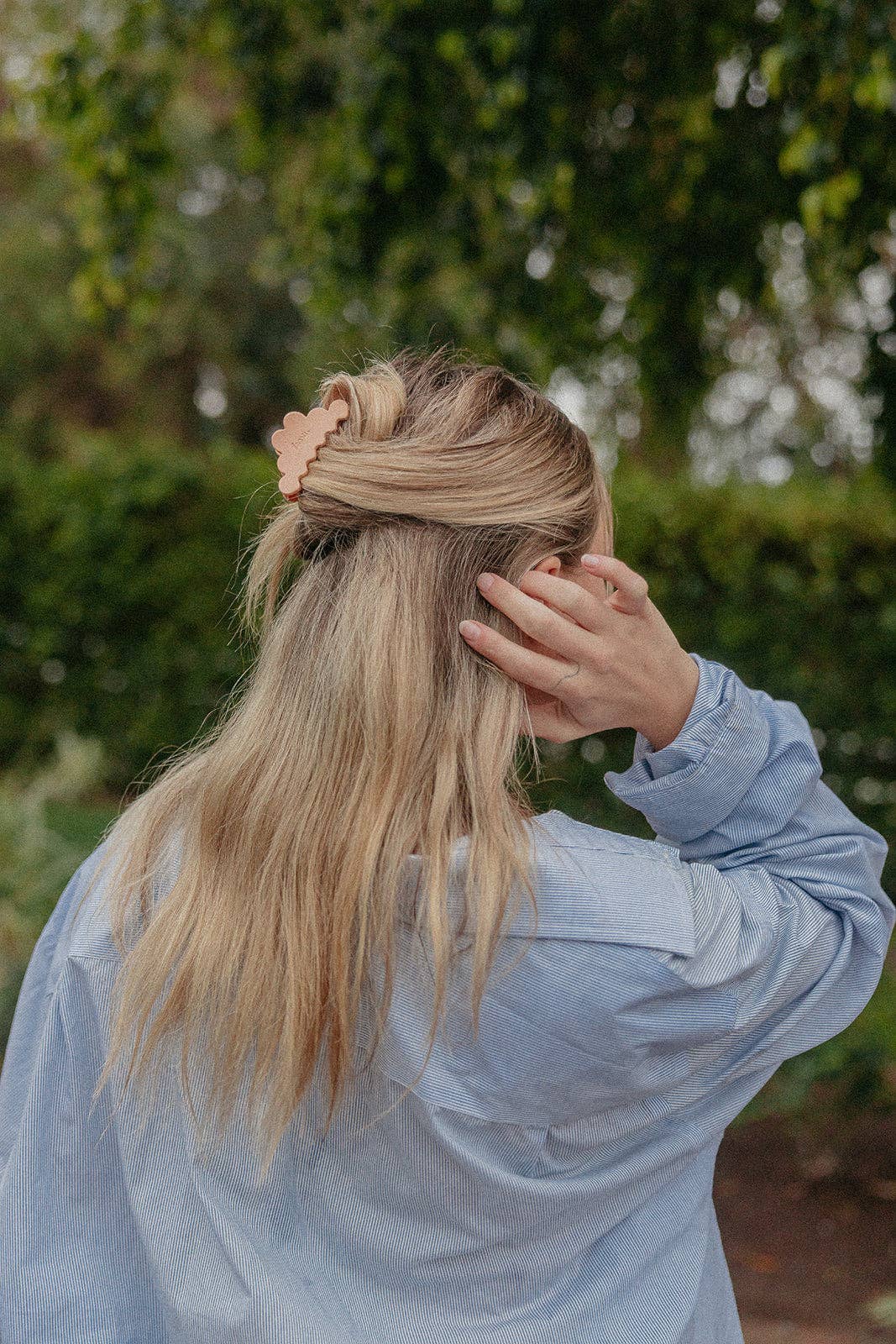 KAXI SCALLOPED MINI CLAW CLIP — 14 COLORS