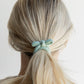 Nylon Bow Slick Back Hair Ties
