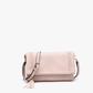 Whipstitch Crossbody w/ Tassel Zip
