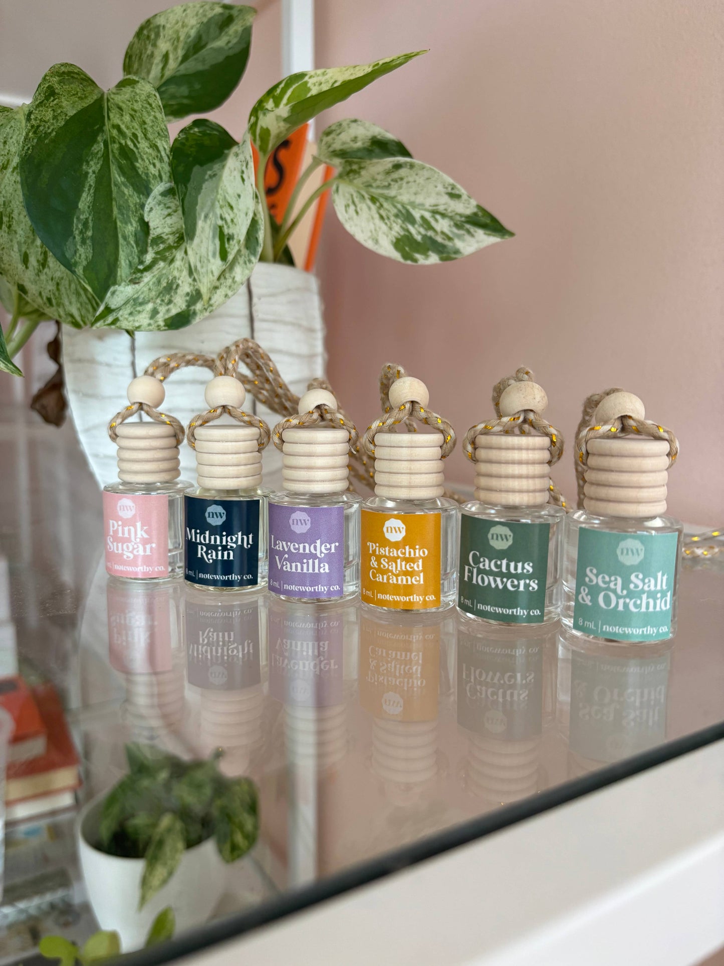 Car Diffusers | Core Scents: No Mylar Bag (You are hanging your product) / Getaway Car