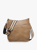 Chloe Crossbody with Guitar Strap: Olive