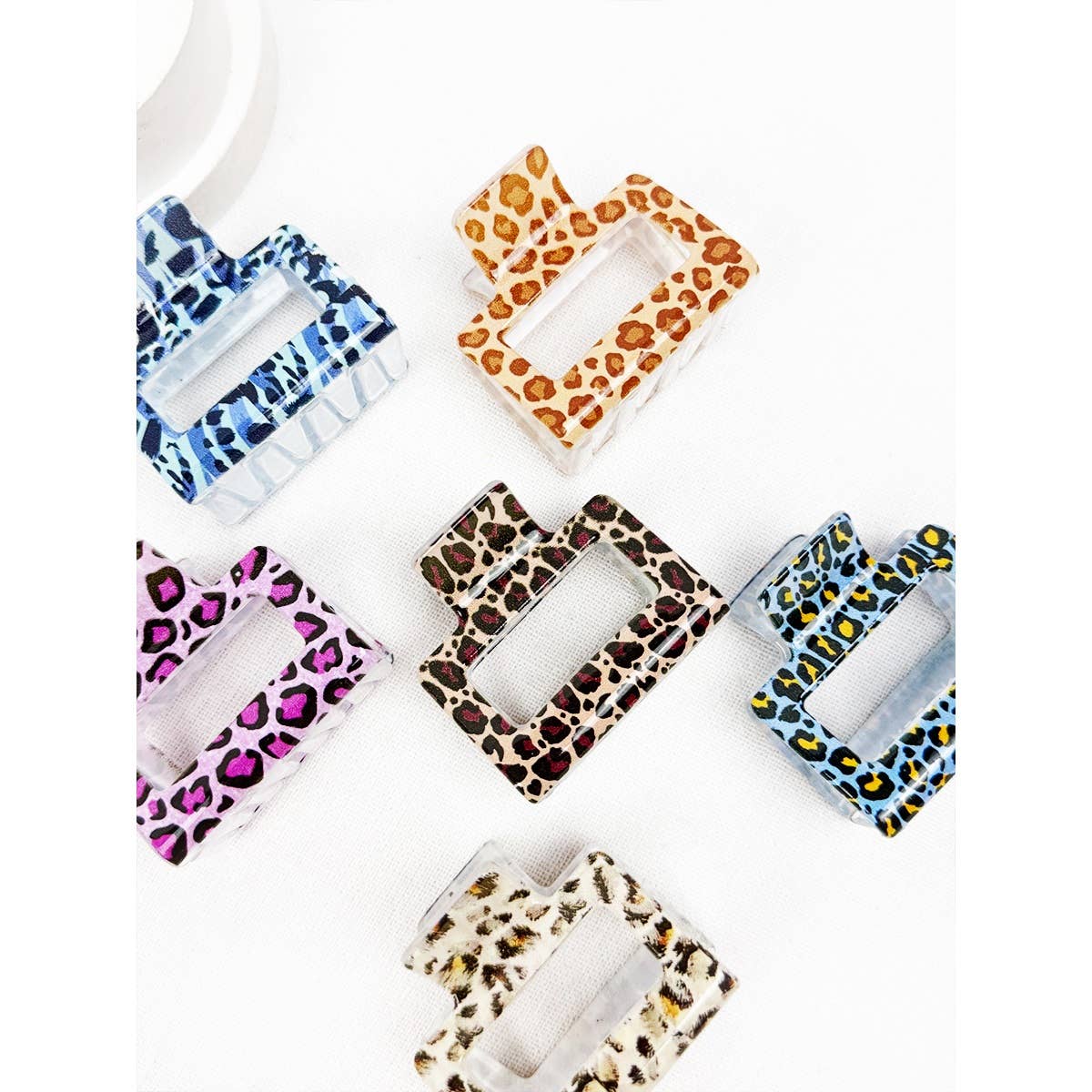 Leopard Claw Clip - Medium