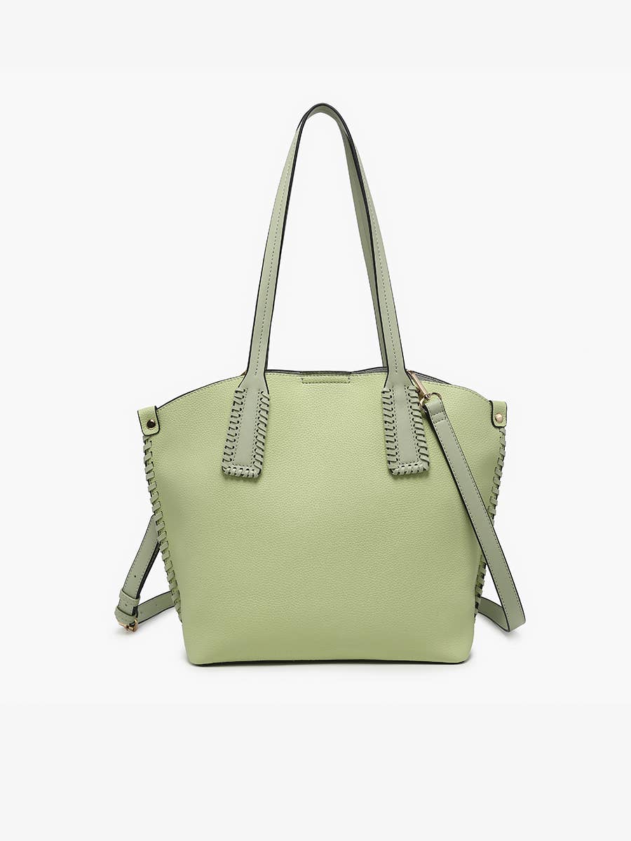 Whipstitch 3-Compartment Tote