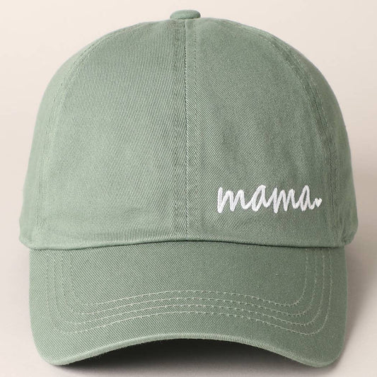 Mama Embroidered Cap