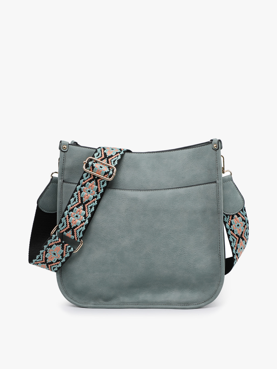 Yellow Chloe Crossbody with Guitar Strap