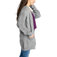 Aspen Cardigan - Grey