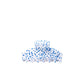 BLUE SPECKLED ACETATE CLAW - 2 SIZES