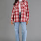 Red & White Plaid Jacket