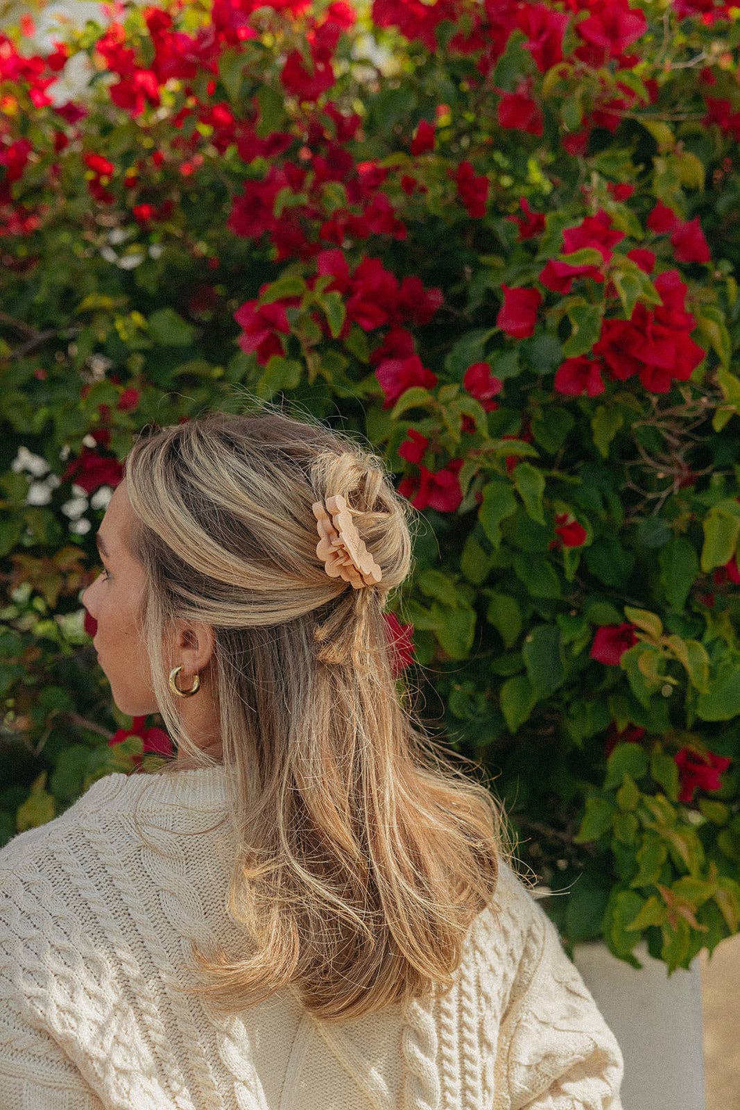 KAXI SCALLOPED MINI CLAW CLIP — 14 COLORS