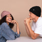 Glazey™ Satin-Lined Beanie - Blush