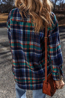 Plaid Button Up Shacket