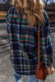 Plaid Button Up Shacket