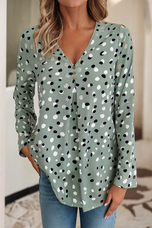 Dotty Blouse (S, L, XL)
