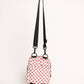 Pink Checkmate Crossbody Sling
