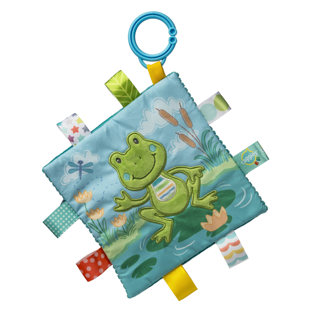 Taggies Peepers Frog Crinkle Me 