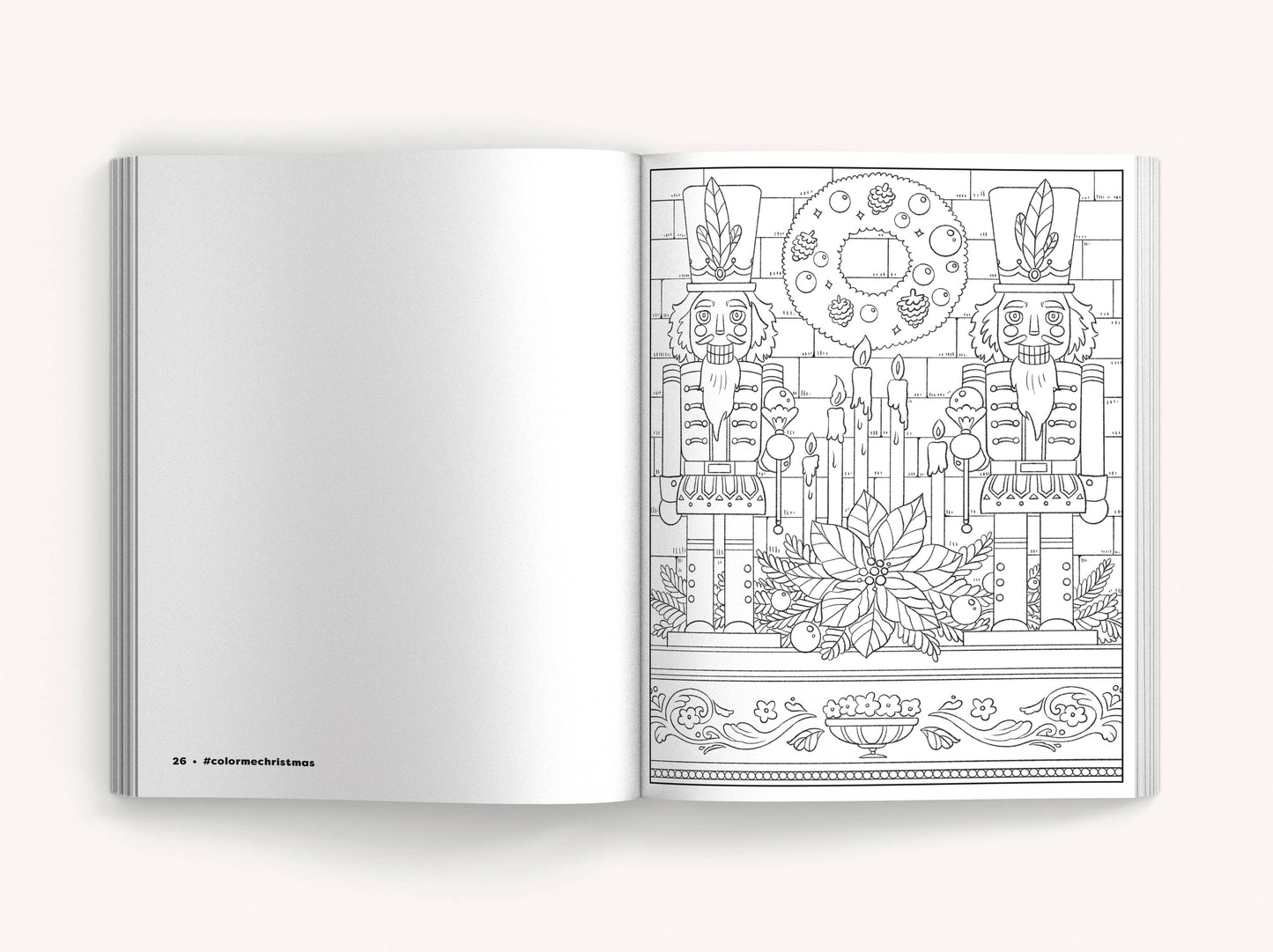 Color Me Christmas: A Festive Adult Coloring Book