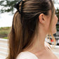 Open | Jet Black | Small Hair Clip