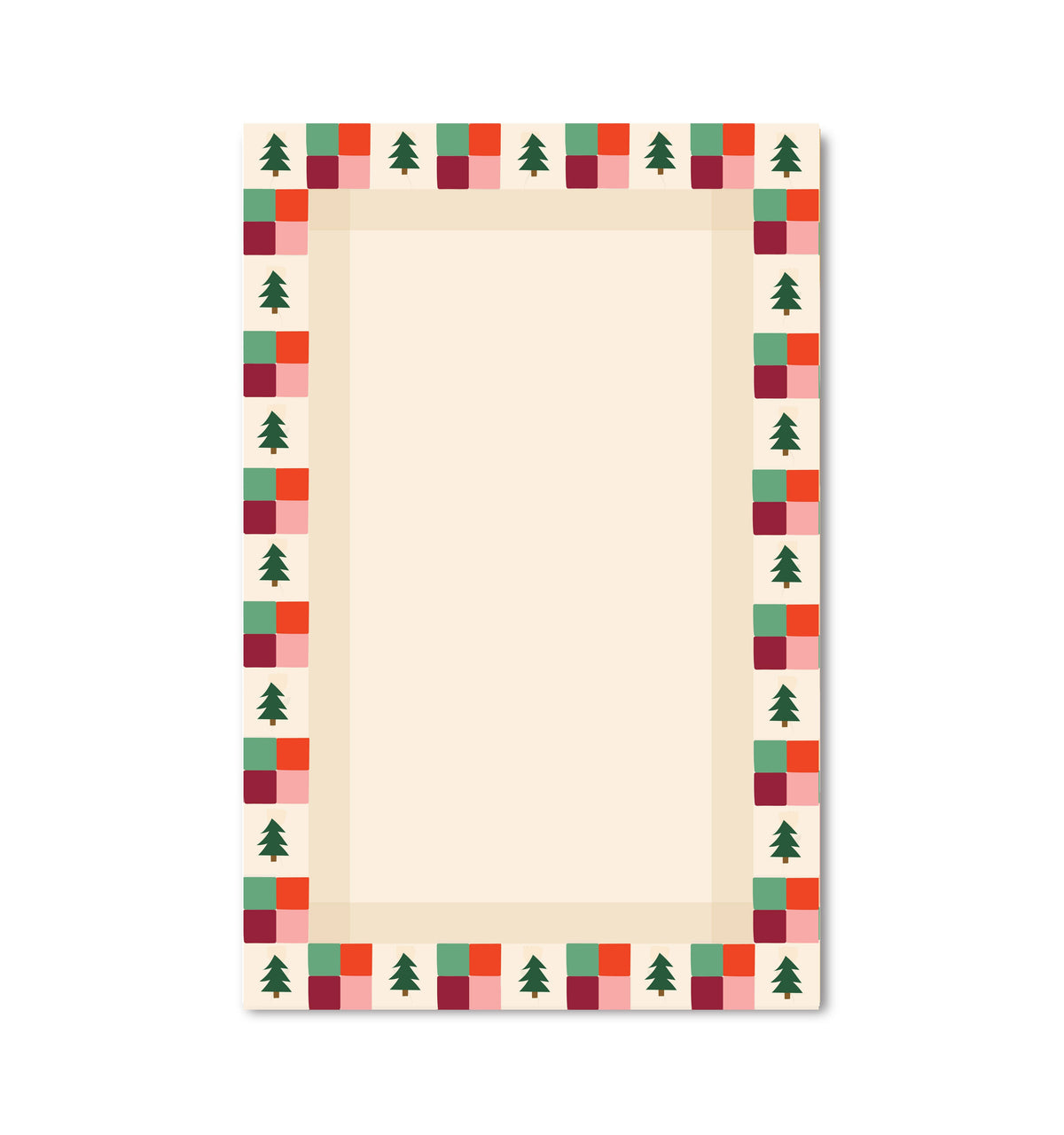 Tree Quilt Memo Notepad