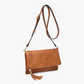Whipstitch Crossbody w/ Tassel Zip