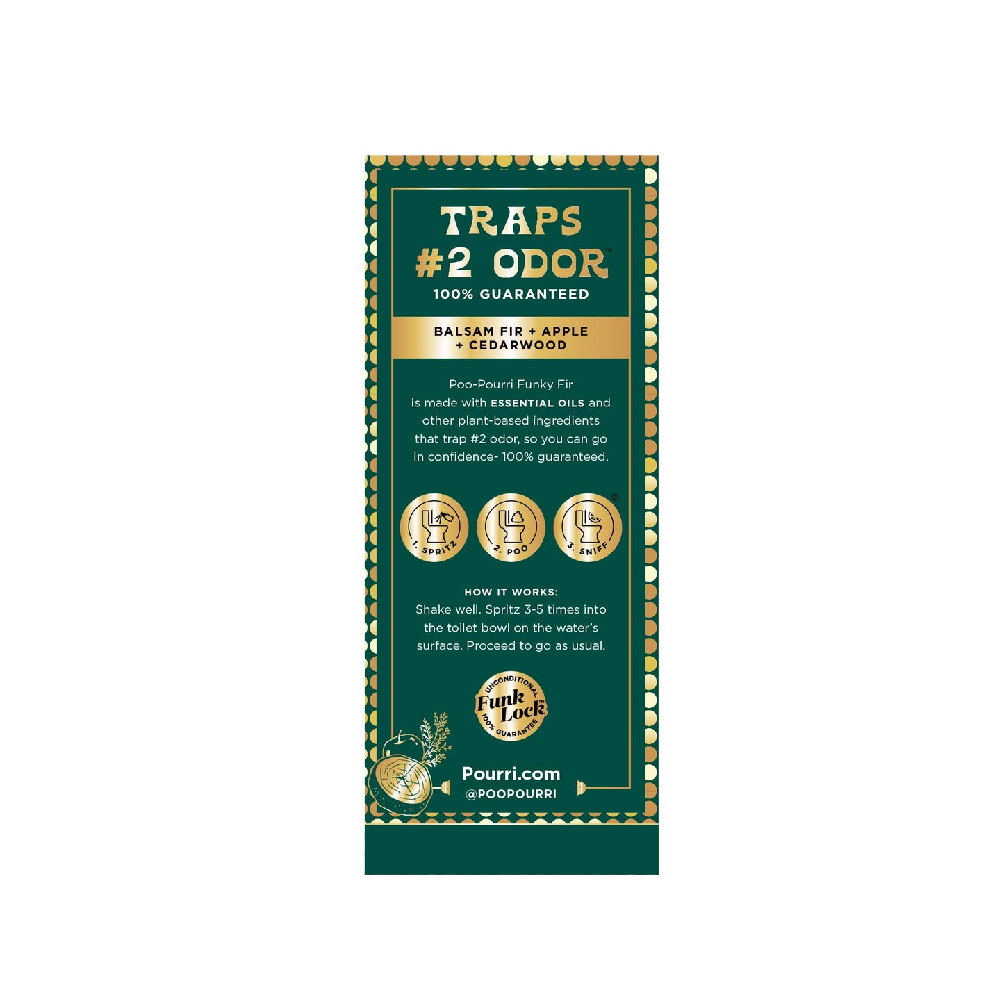 Holiday Poo~Pourri - Funky Fir 2 oz Boxed