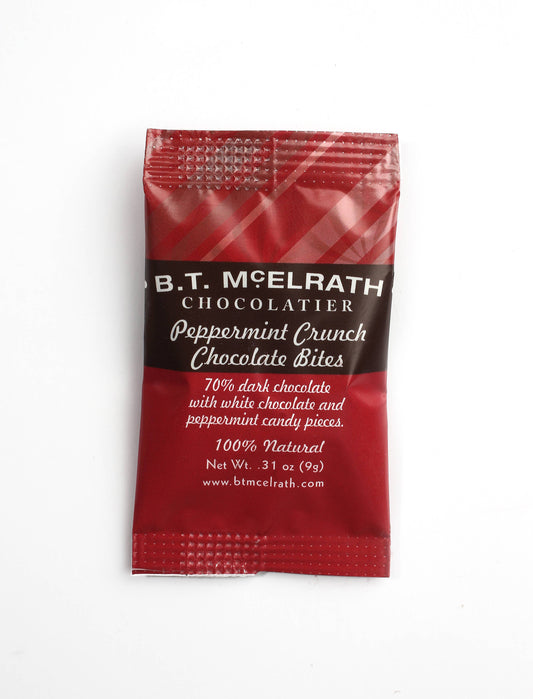 Peppermint Crunch Chocolate Bites