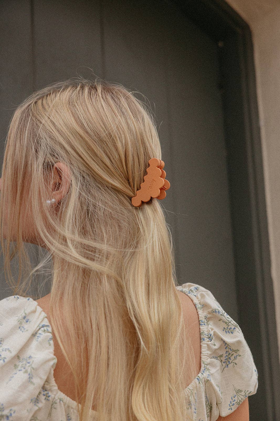 KAXI SCALLOPED MINI CLAW CLIP — 14 COLORS