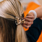 Open | Blonde Tortoise | Petite Claw Clip