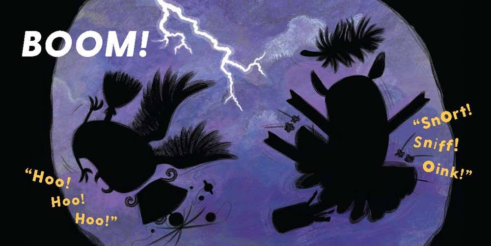 Hoo's There!  A Silly Book of Bedtime Scaries