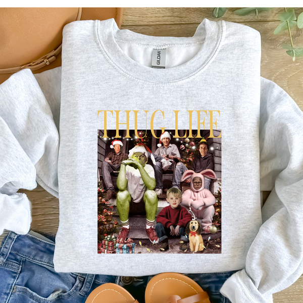 Christmas Thug Life Crewneck