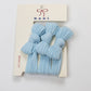 Nylon Bow Slick Back Hair Ties
