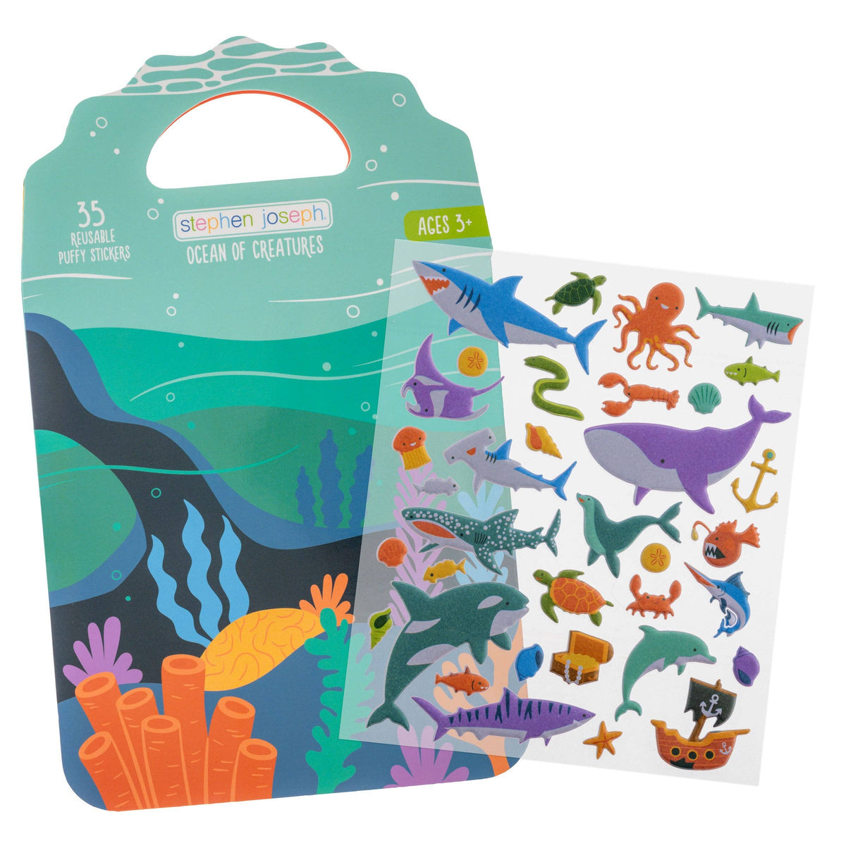 Reusable Puffy Sticker Books