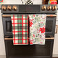 Winter Rosette: Double-Sided Hand Towel