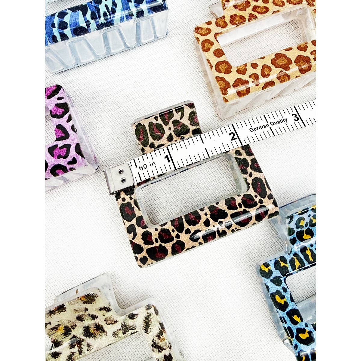Leopard Claw Clip - Medium