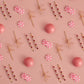 Gemstone and Bow Bobby Pins 4pc Set