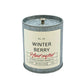 Winter Berry Christmas Candle