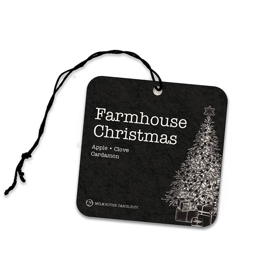 Farmhouse Christmas - Car Freshener
