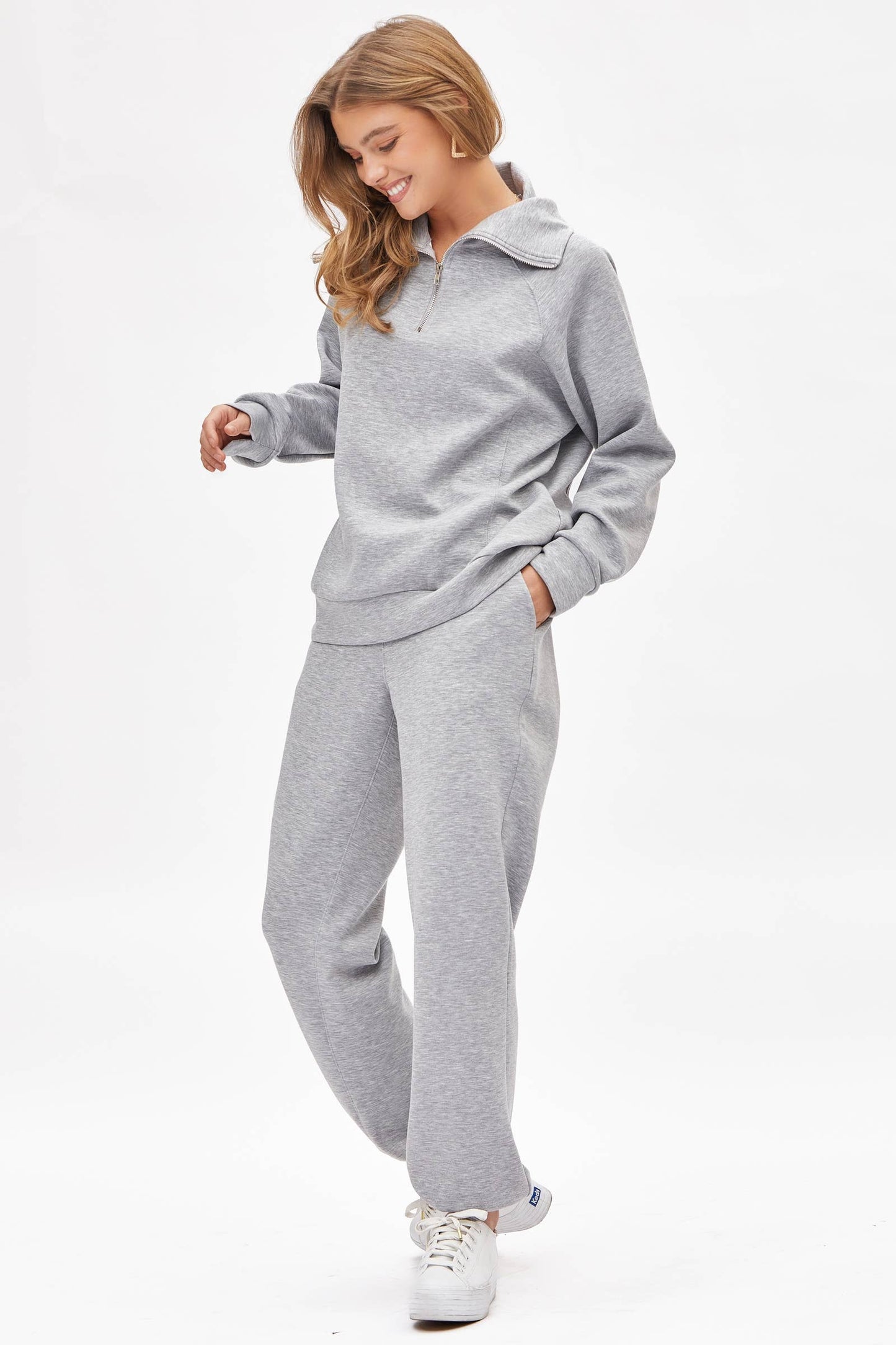 Quarter Zip Pullover + Joggers