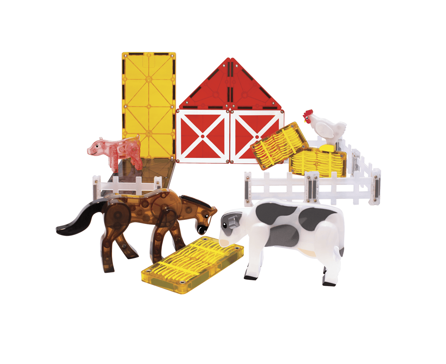 Magna-Tiles Farm Animals (25-Piece Set)