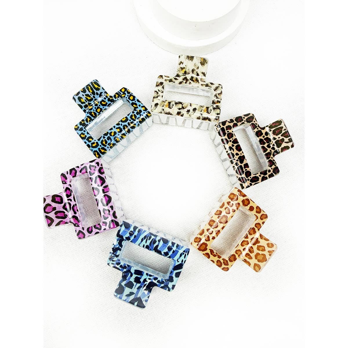 Leopard Claw Clip - Medium