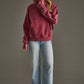 Wine Quarter Zip Sweatshirt
