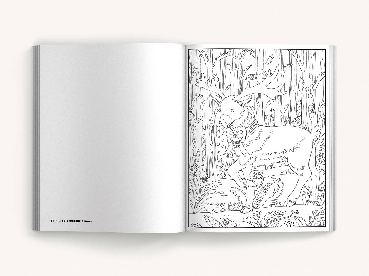 Color Me Christmas: A Festive Adult Coloring Book