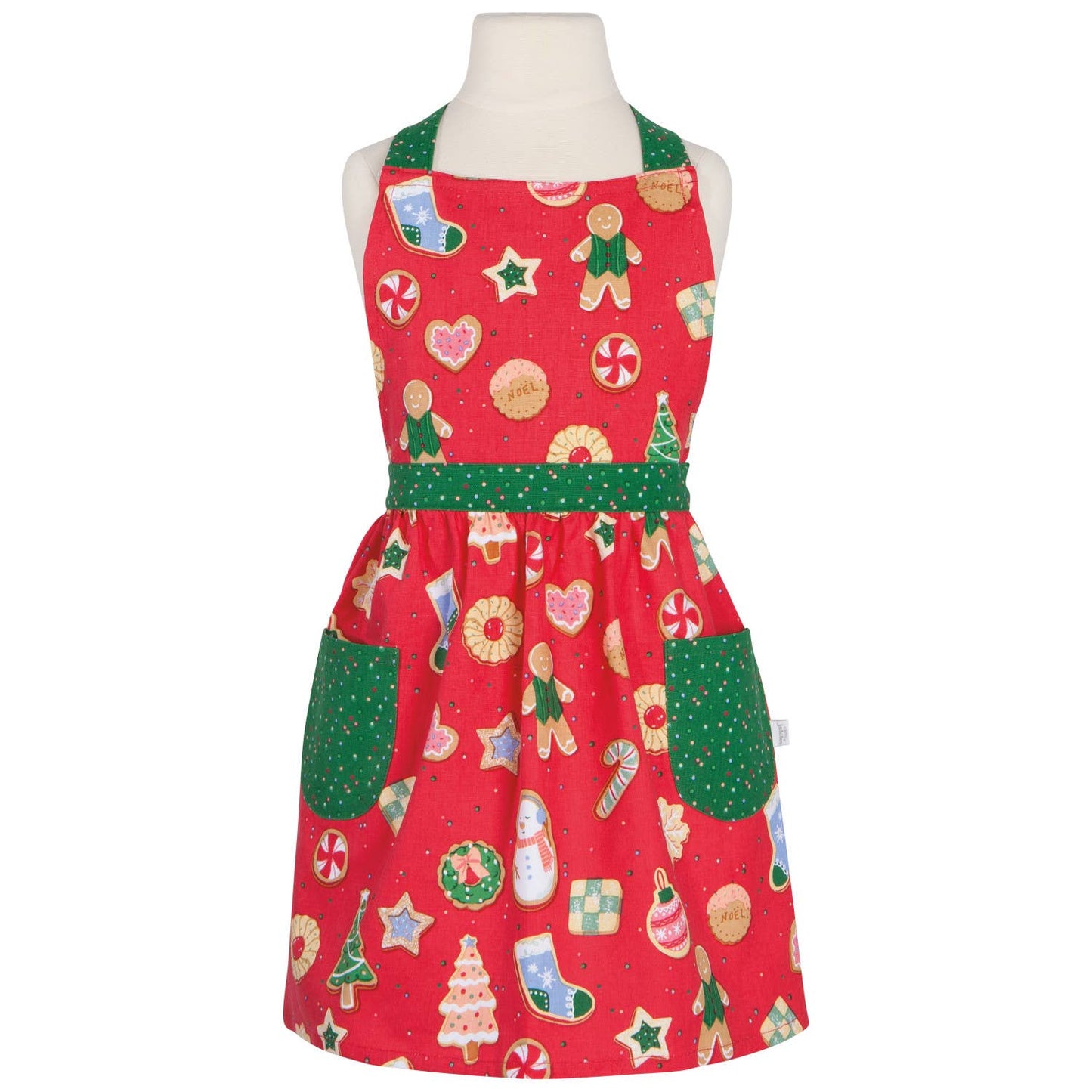 Cookie Exchange Kid's Christmas Apron