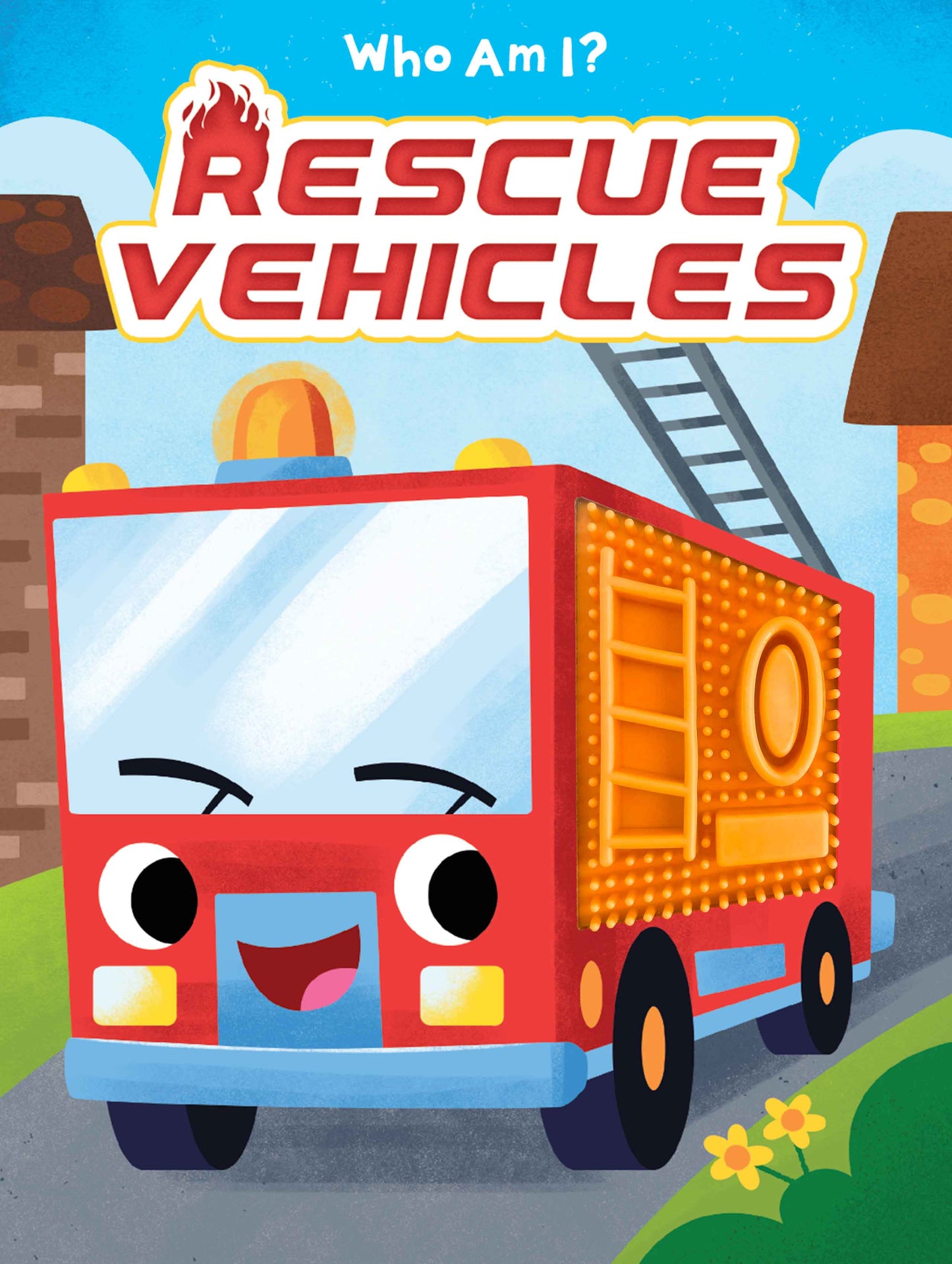 Rescue Vehicles - Silicone Touch & Feel Book