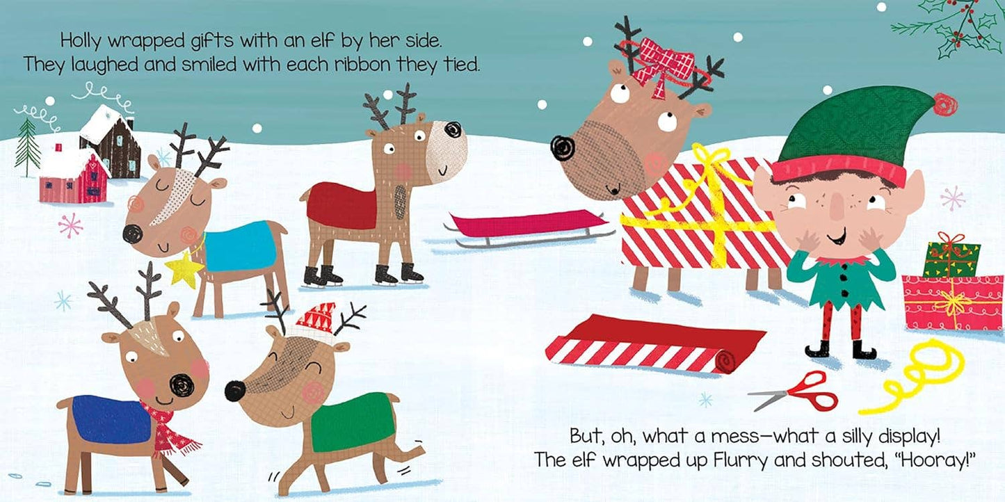 Five Little Reindeer - A Touch-and-Feel Christmas Story